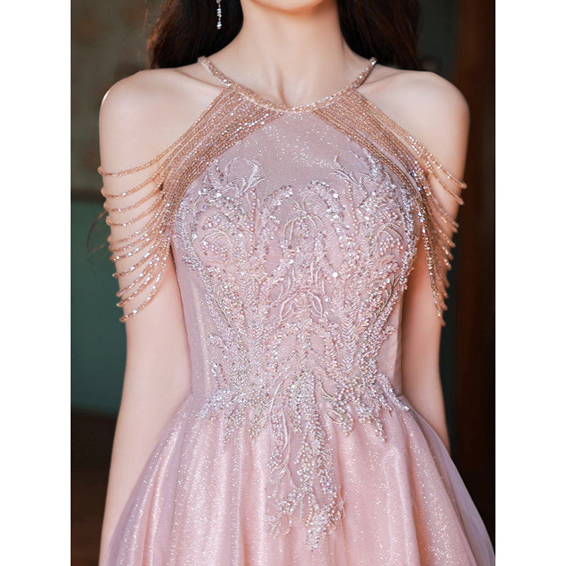 The Tassel Luxury Sling Dress - Detail 2